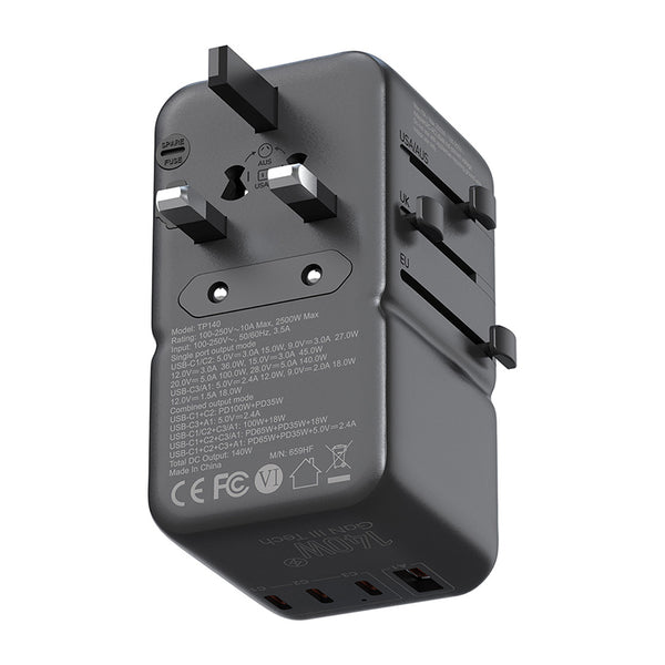 MINIX TP140 140W Universal Travel Adapter