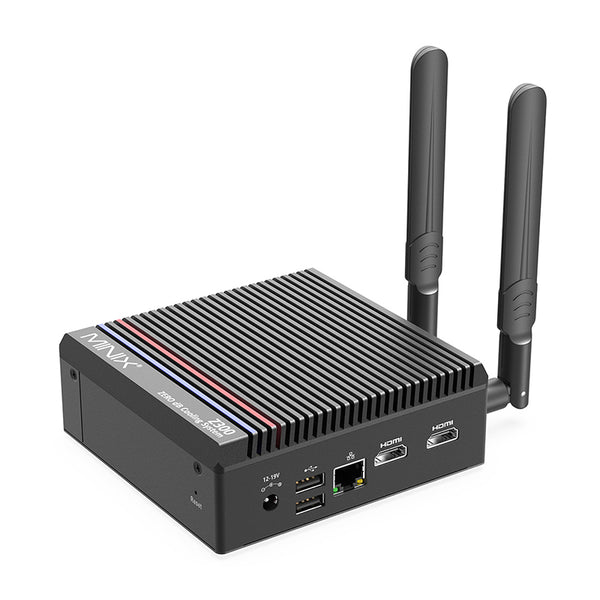 MINIX Z300-0dB Fanless Mini PC Intel Alder Lake-N N300
