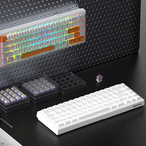 MONKA 3067 Wired White Light Mechanical Keyboard