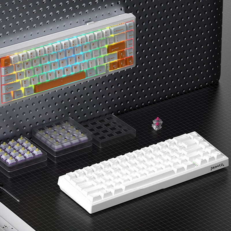 MONKA_3067_Wired_White_Light_Mechanical_Keyboard_4