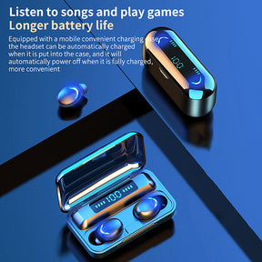 Makibes F9-5C TWS Kopfhörer In-Ear BT5.0 Stereo Touch Control