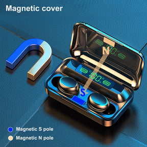Makibes F9-5C TWS Kopfhörer In-Ear BT5.0 Stereo Touch Control