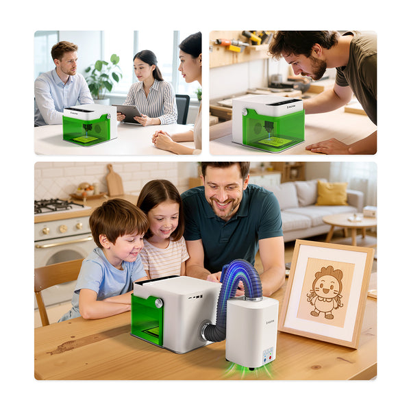 Mecpow M1 Laser Engraver FDA 3.5W Desktop Engraving Machine