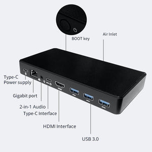 Meenhong JX1 Mini PC with Intel Celeron N5105 CPU