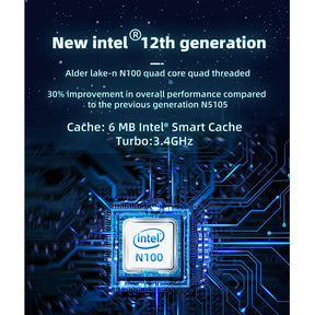 T-bao N100 Mini PC Intel 12th Gen Alder Lake N100 - WhatGeek