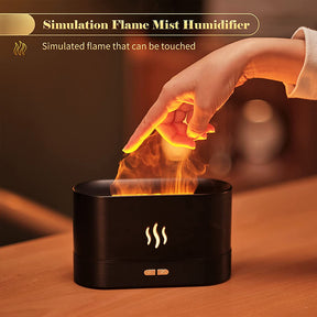 Mist Humidifier Simulation Flame Aromatherapy Diffuser