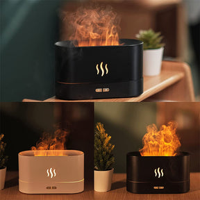 Mist Humidifier Simulation Flame Aromatherapy Diffuser