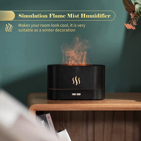 Mist Humidifier Simulation Flame Aromatherapy Diffuser