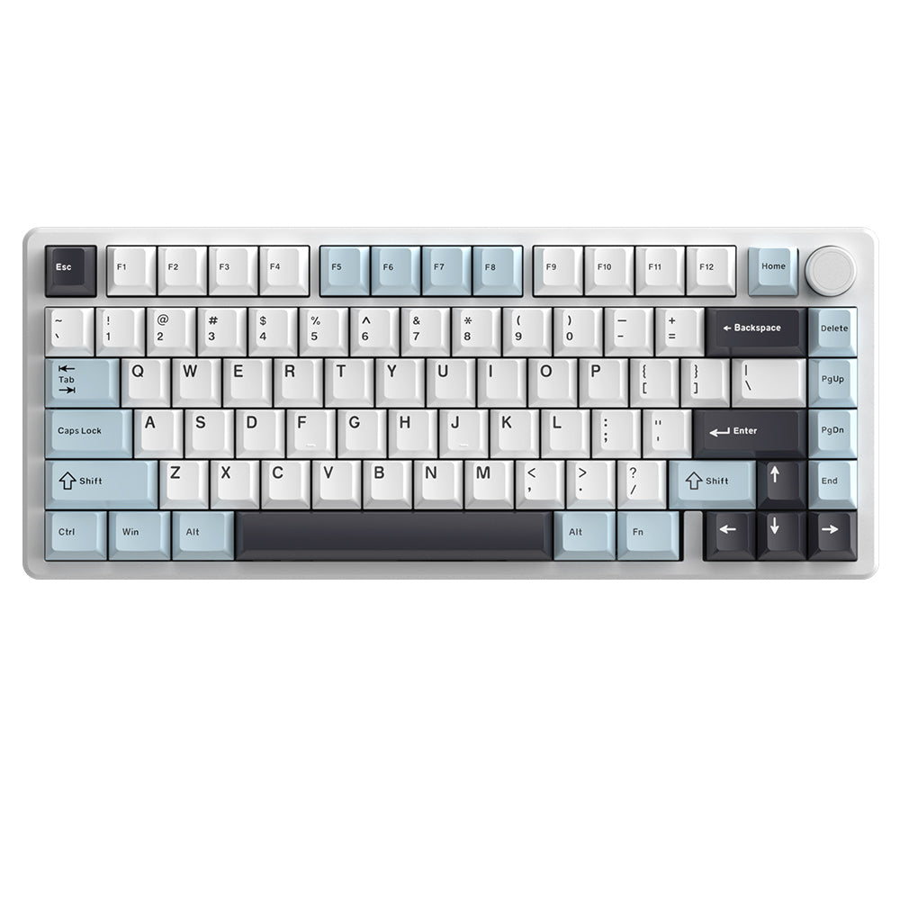 【メカニカルキーボード】Monka A75 試打のみ美品 フルアルミ MONKA A75 Aluminum Tri-Mode Wireless Mechanical Keyboard