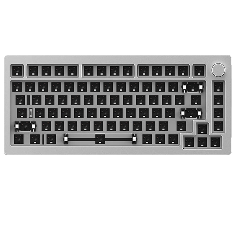 MonsGeek_M1W_Aluminum_Wireless_DIY_Keyboard_Kit_Silver