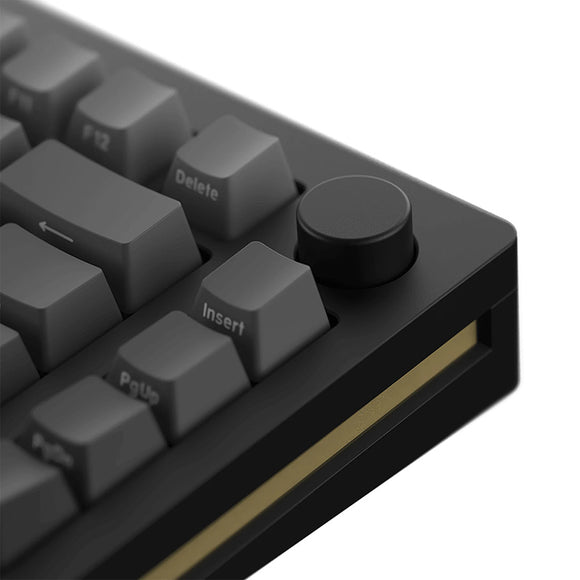 MonsGeek M1W kabellose mechanische ANSI-Tastatur aus Aluminium mit seitlich bedruckten Tastenkappen