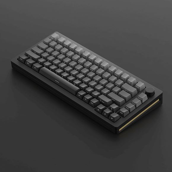 MonsGeek M1W kabellose mechanische ANSI-Tastatur aus Aluminium mit seitlich bedruckten Tastenkappen