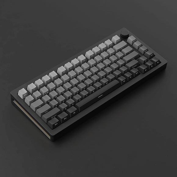 MonsGeek M1W kabellose mechanische ANSI-Tastatur aus Aluminium mit seitlich bedruckten Tastenkappen