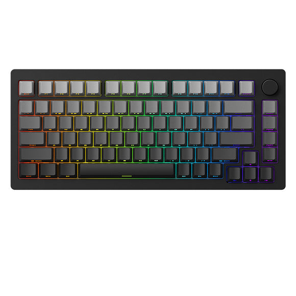 MonsGeek M1W Aluminum Wireless ANSI Mechanical Keyboard Side-Printed Keycaps