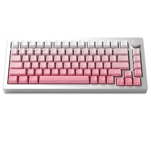 MonsGeek M1W Aluminum Wireless ANSI Mechanical Keyboard Side-Printed Keycaps