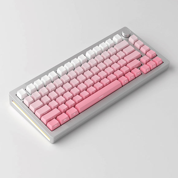 MonsGeek M1W Aluminum Wireless ANSI Mechanical Keyboard Side-Printed Keycaps