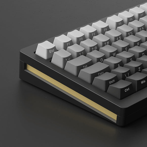 MonsGeek M1W ISO Layout Black Aluminum Wireless Mechanical Keyboard