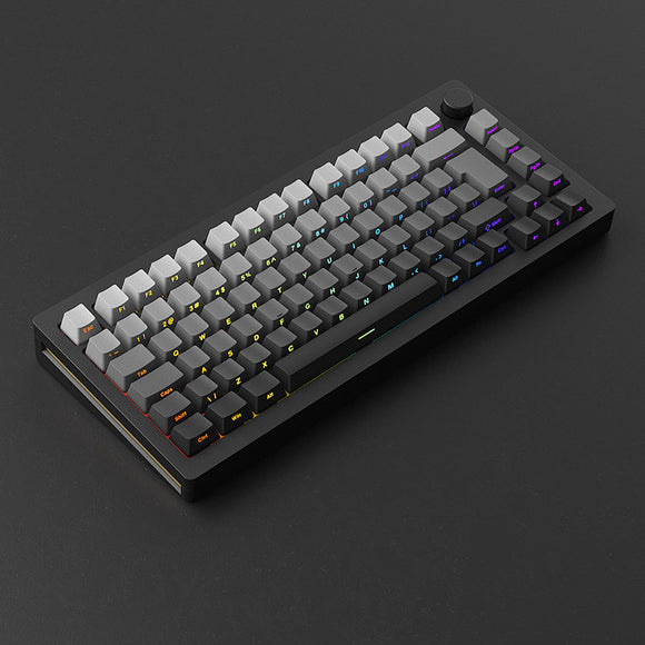 MonsGeek M1W ISO Layout Black Aluminum Wireless Mechanical Keyboard