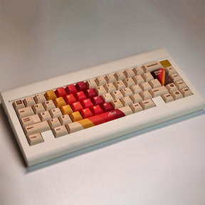 NEWTOY 1970 Music Vintage Keycaps and Large Mouse Pad Set