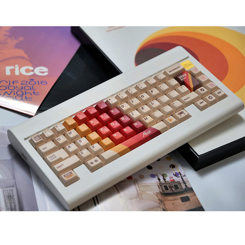 NEWTOY_1970_Music_Vintage_Cherry_Profile_PBT_Keycap_Set_172_Keys_12