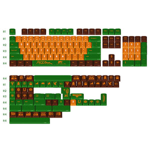 NEWTOY Yellowstone Cherry Profile Keycap Set 172 Keys