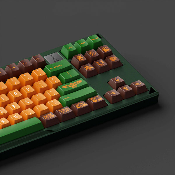 NEWTOY Yellowstone Cherry Profile Keycaps 172 Keys WhatGeek