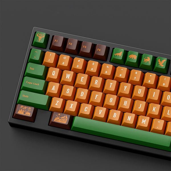 NEWTOY Yellowstone Cherry Profile Keycap Set 172 Keys