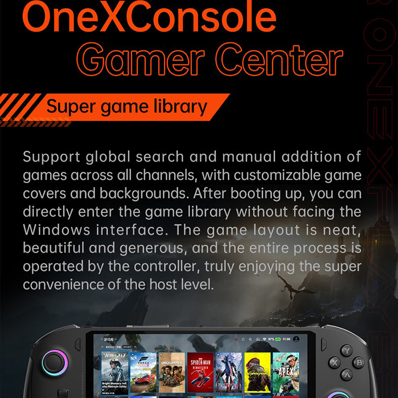 ONE Netbook OneXFly F1 Pro Handheld Game Console AMD AI 370 - WhatGeek