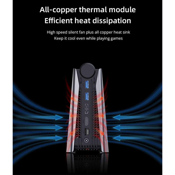 OUVIS AMR5 Mini PC AMD Ryzen 7 5700U Processor