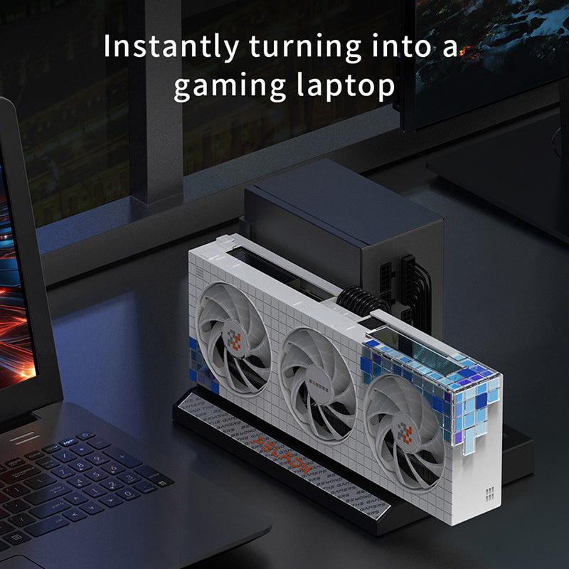 PELADN Link S-1 /Link S-2 eGPU Dock with Open Cooling Design