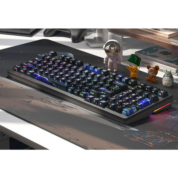 PIIFOX KCK-01 공간 OEM 프로필 키캡 세트 130 키