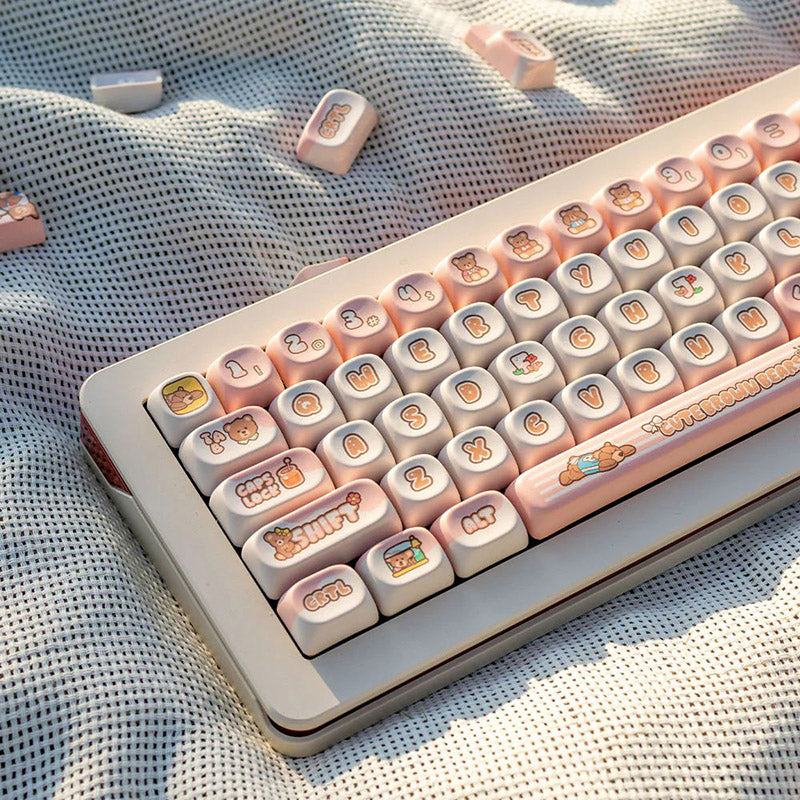 PIIFOX_Little_Bear_Profile_MOA_Keycap_Set_130_Keys_4