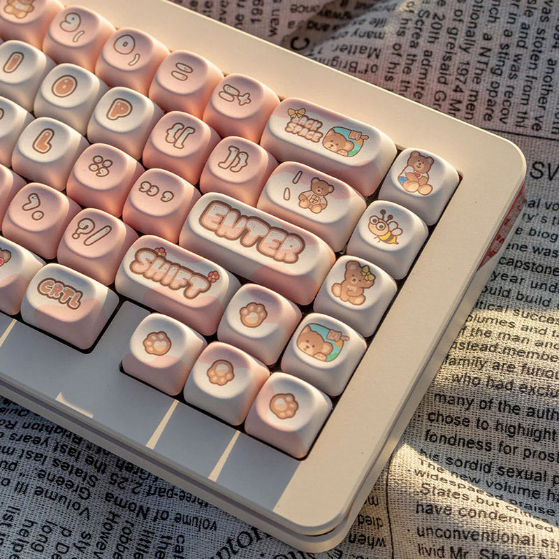 PIIFOX_Little_Bear_Profile_MOA_Keycap_Set_130_Keys_6