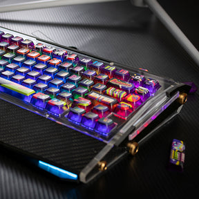 PIIFOX Neon Party ASA Profile Keycap Set 132 Keys