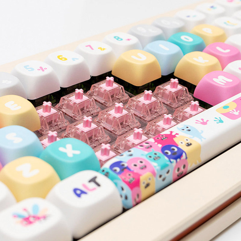 PIIFOX Pink Warbler Linear Switches