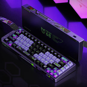 PIIFOX WALKER 68 Series Tri-mode Aluminum HE Gaming Keyboard