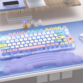 PIWIJOY Cloud Pad Keyboard Wrist Rest Soft Memory Foam