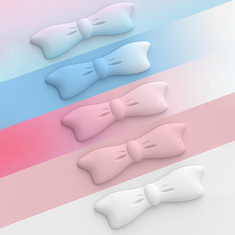 PIWIJOY Bow Encounter Keyboard Wrist Rest White Pink
