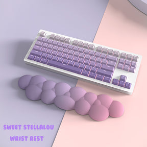 PIWIJOY Cloud Pad Keyboard ที่รองข้อมือ Soft Memory Foam