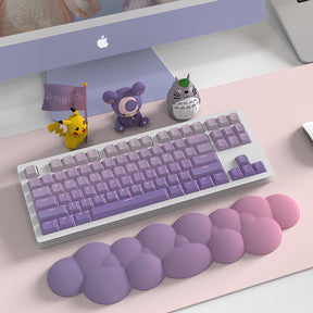 PIWIJOY Cloud Pad Keyboard ที่รองข้อมือ Soft Memory Foam