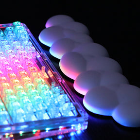 PIWIJOY Cloud Pad Keyboard ที่รองข้อมือ Soft Memory Foam
