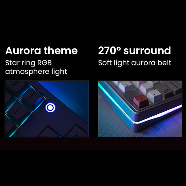 PMO Aurora 80 TKL Aluminum Mechanical Keyboard