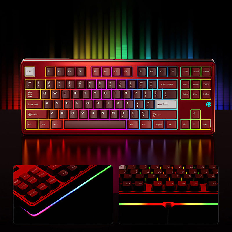 PMO Aurora80 メカニカルキーボード PMO Aurora 80 CNC Full Aluminum Wireless Mechanical Keyboard with