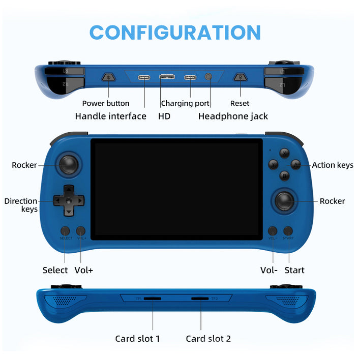 Powkiddy X55 Handheld Game Console WhatGeek