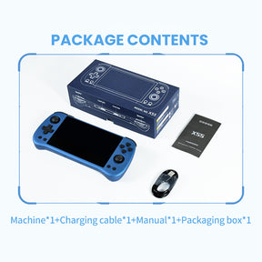 Powkiddy X55 Blue Handheld Game Console