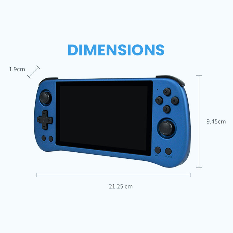 Powkiddy_X55_Blue_Handheld_Game_Console_9