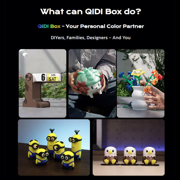 QIDI Box for PLUS4 3D Printer with Filament Drying