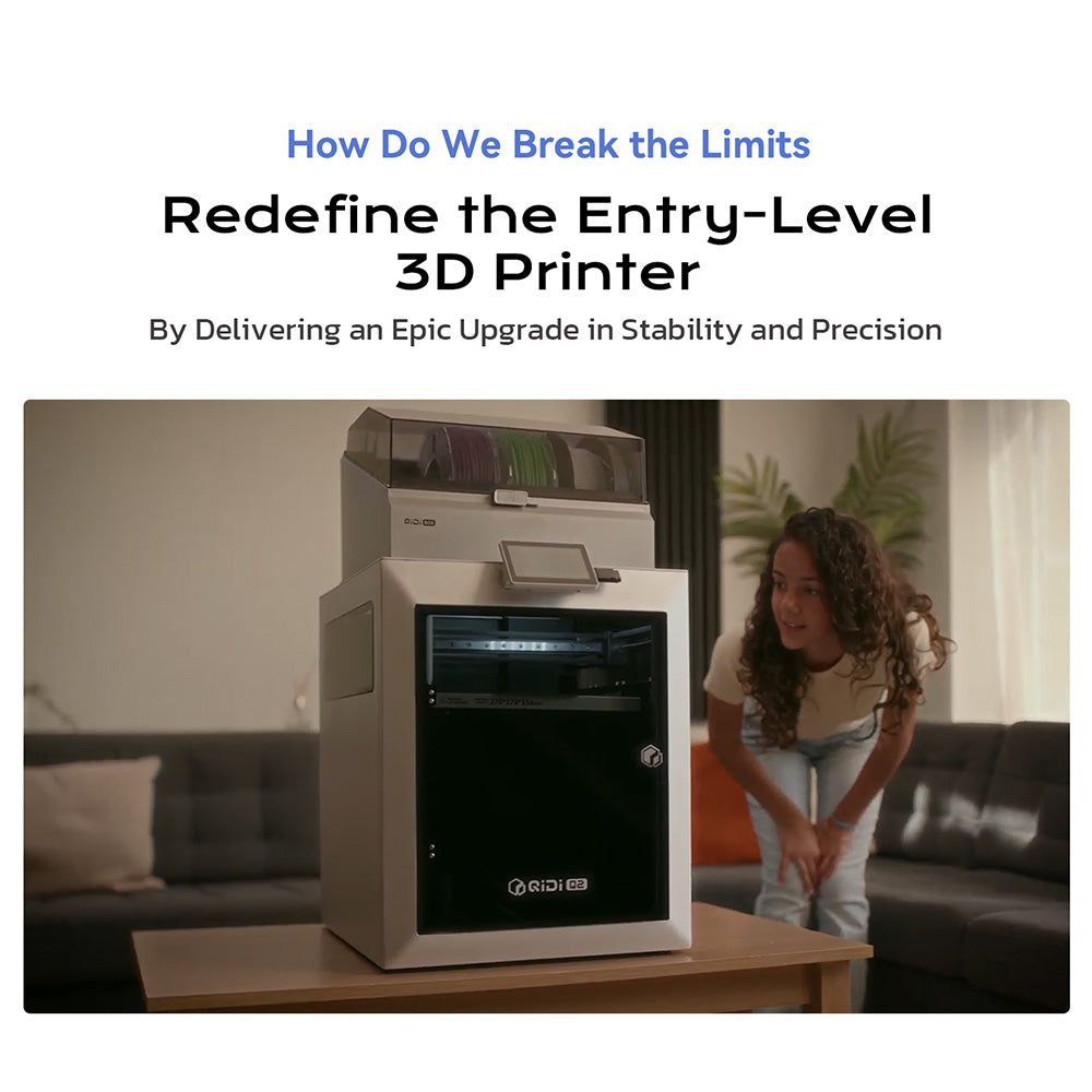 QIDI Q2C Enclosed 3D Printer CoreXY High-Speed Auto Leveling