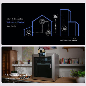 QIDI TECH PLUS4 3D Printer 600mm/S 370℃ High-temp