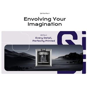 QIDI TECH PLUS4 3D Printer 600mm/S 370℃ High-temp